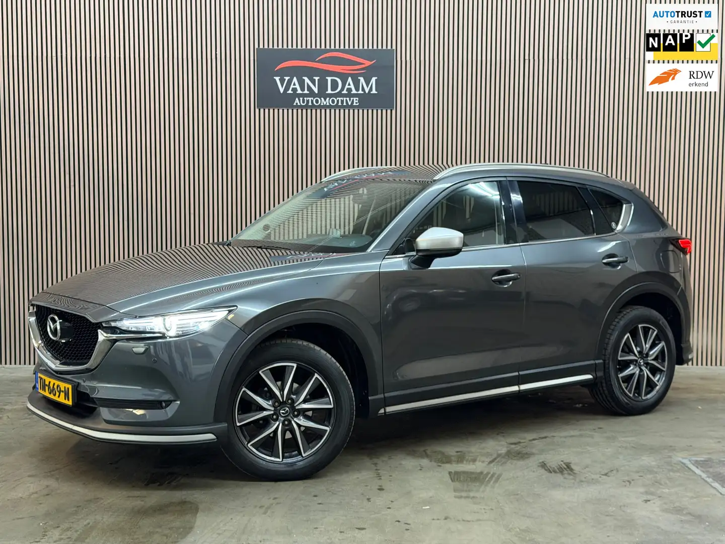 Mazda CX-5 2.0 SkyActiv-G 165 Skylease 2018 NAP LED CAMERA LE Grijs - 1