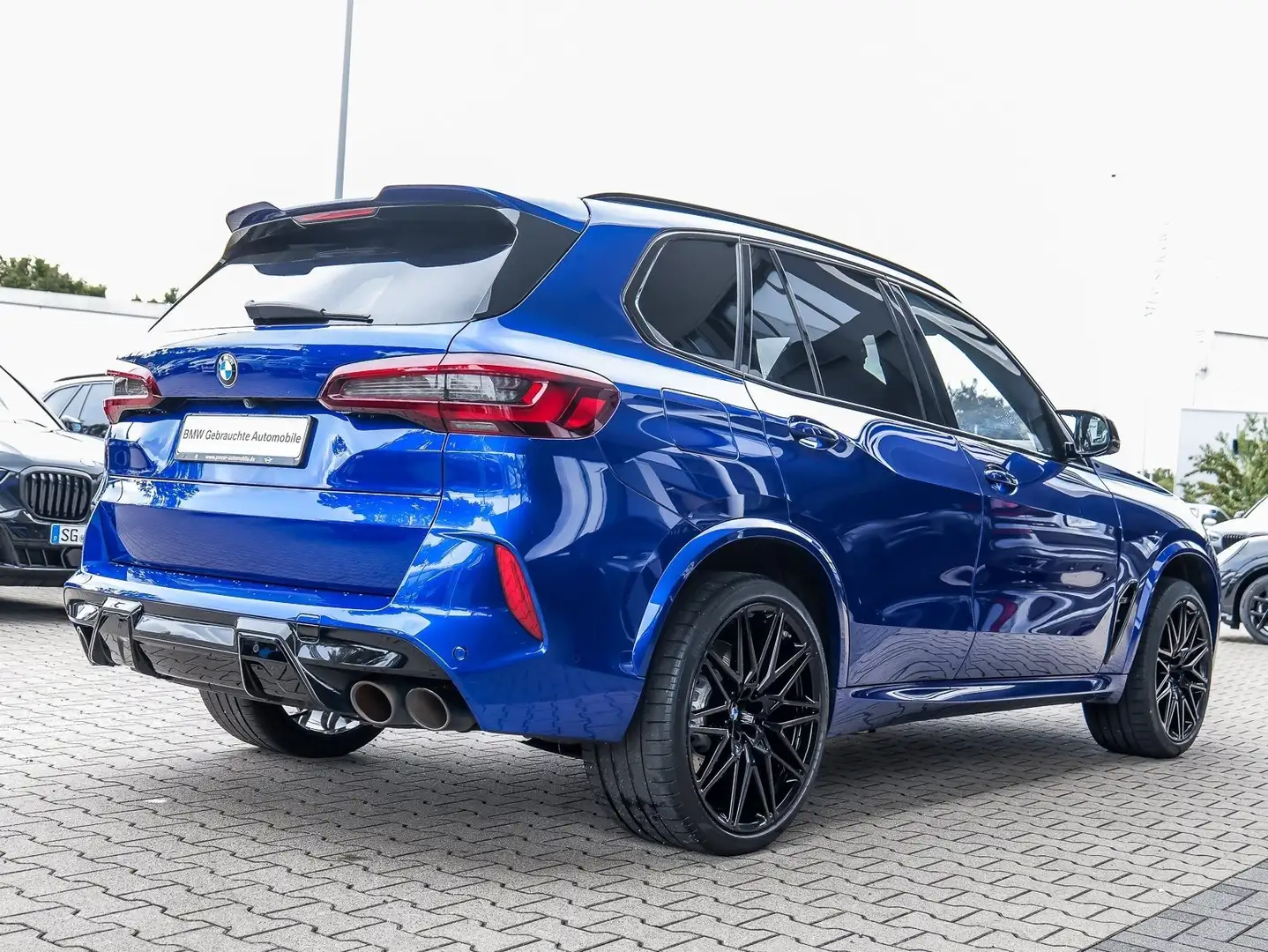BMW X5 M M Sport HUD PANO RFK NAVI LED Laser DAB LM Azul - 2