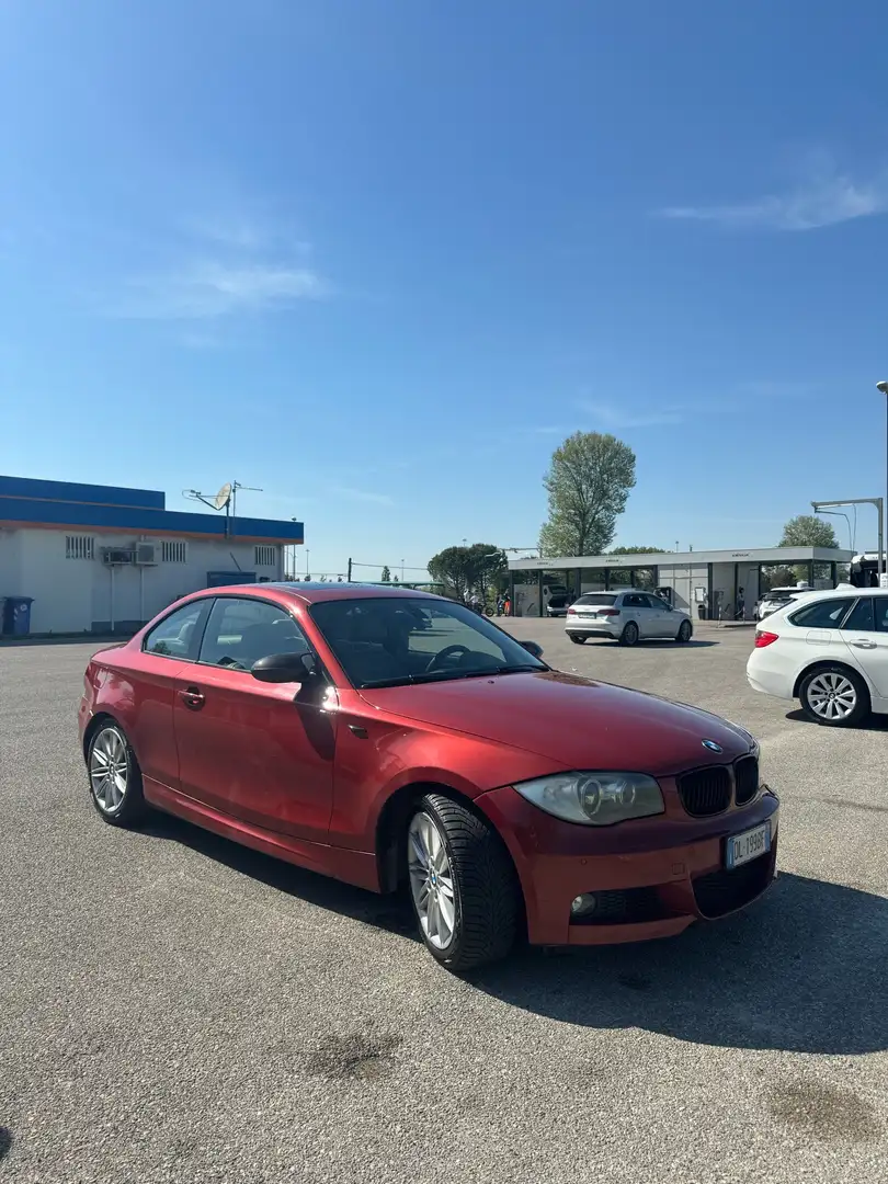 BMW 123 123d Coupe Msport dpf Rosso - 1