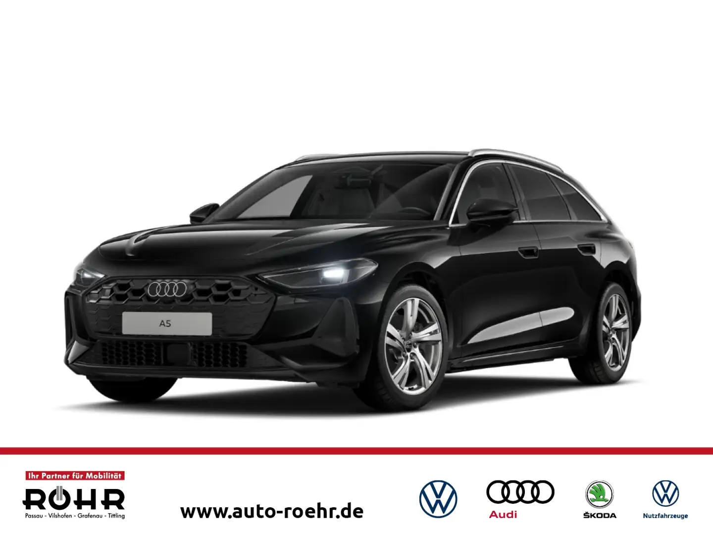Audi A5 Avant (AHK.PDC PLUS.NAVI.GRA.SHZ.LED) 2.0 TFSI S T Schwarz - 1