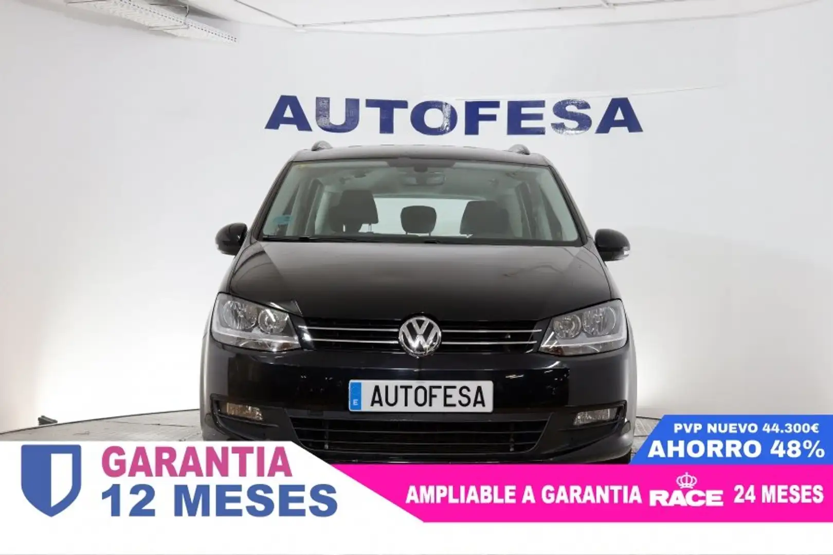 Volkswagen Sharan 2.0 TDI Edition 150cv 7 Plazas 5P # IVA DEDUCIBLE, Negro - 2
