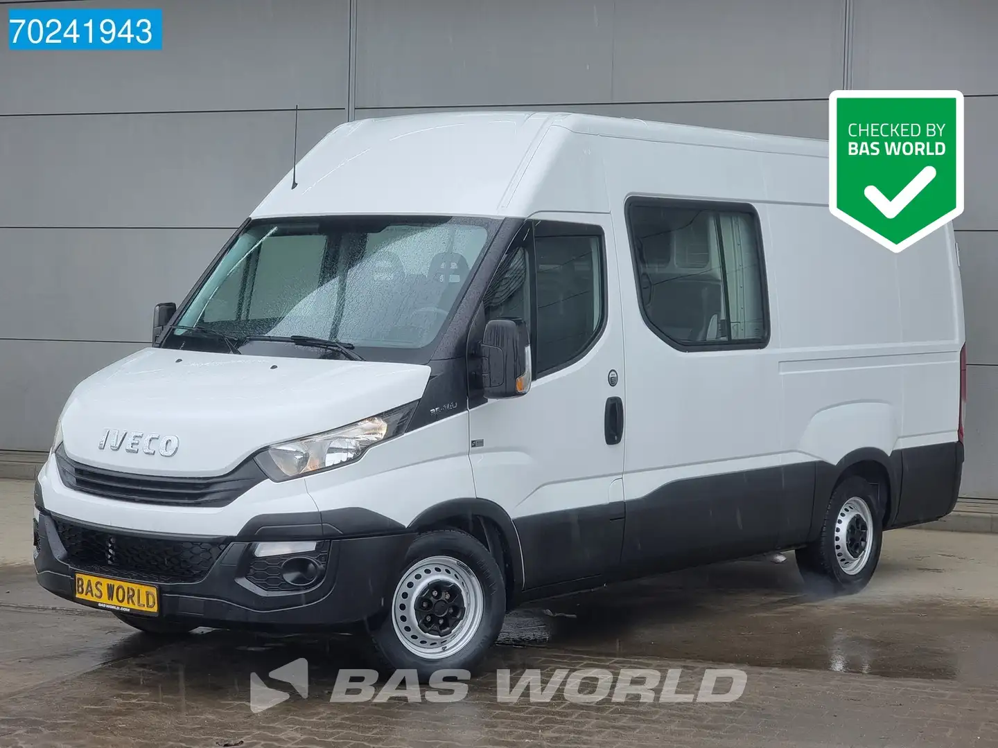 Iveco Daily 35S14 140pk Dubbele cabine L2H2 Airco Cruise Trekh Blanco - 1