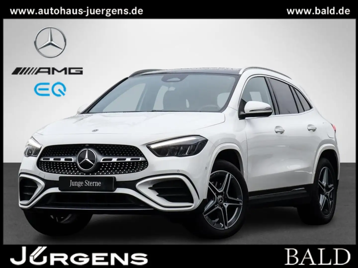 Mercedes-Benz GLA 250 e AMG-Sport/Pano/LED/Cam/Keyl/Totw/Ambi Weiß - 1