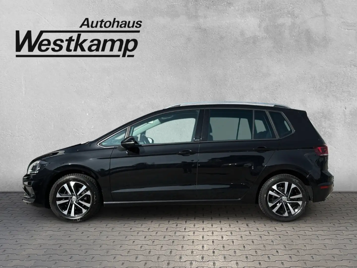 Volkswagen Golf Sportsvan United 1.0 TSI Anh.Kpl. Abstandstempomat Nero - 2