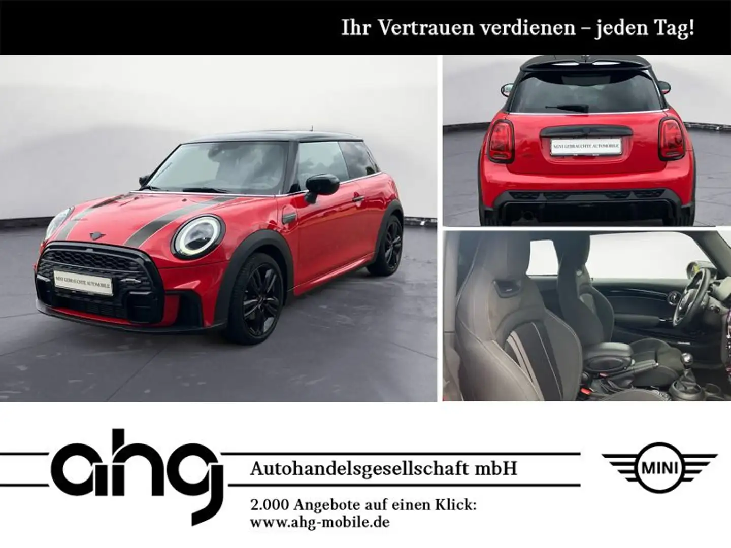MINI John Cooper Works Cooper John Cooper Works Trim EDC Klimaaut. PDC Rouge - 1