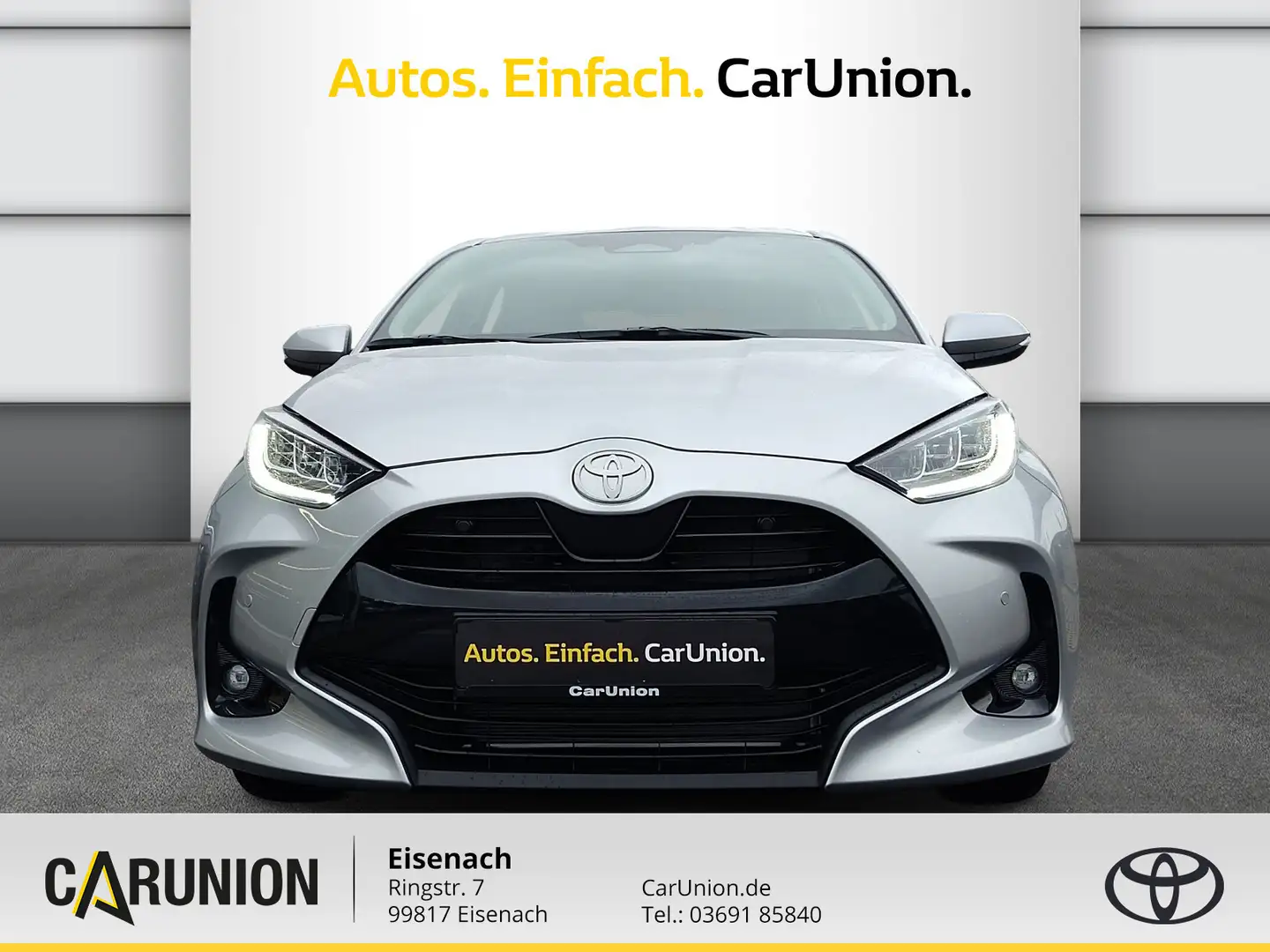 Toyota Yaris - 1,5 l Hybrid Teamplay Silber - 2