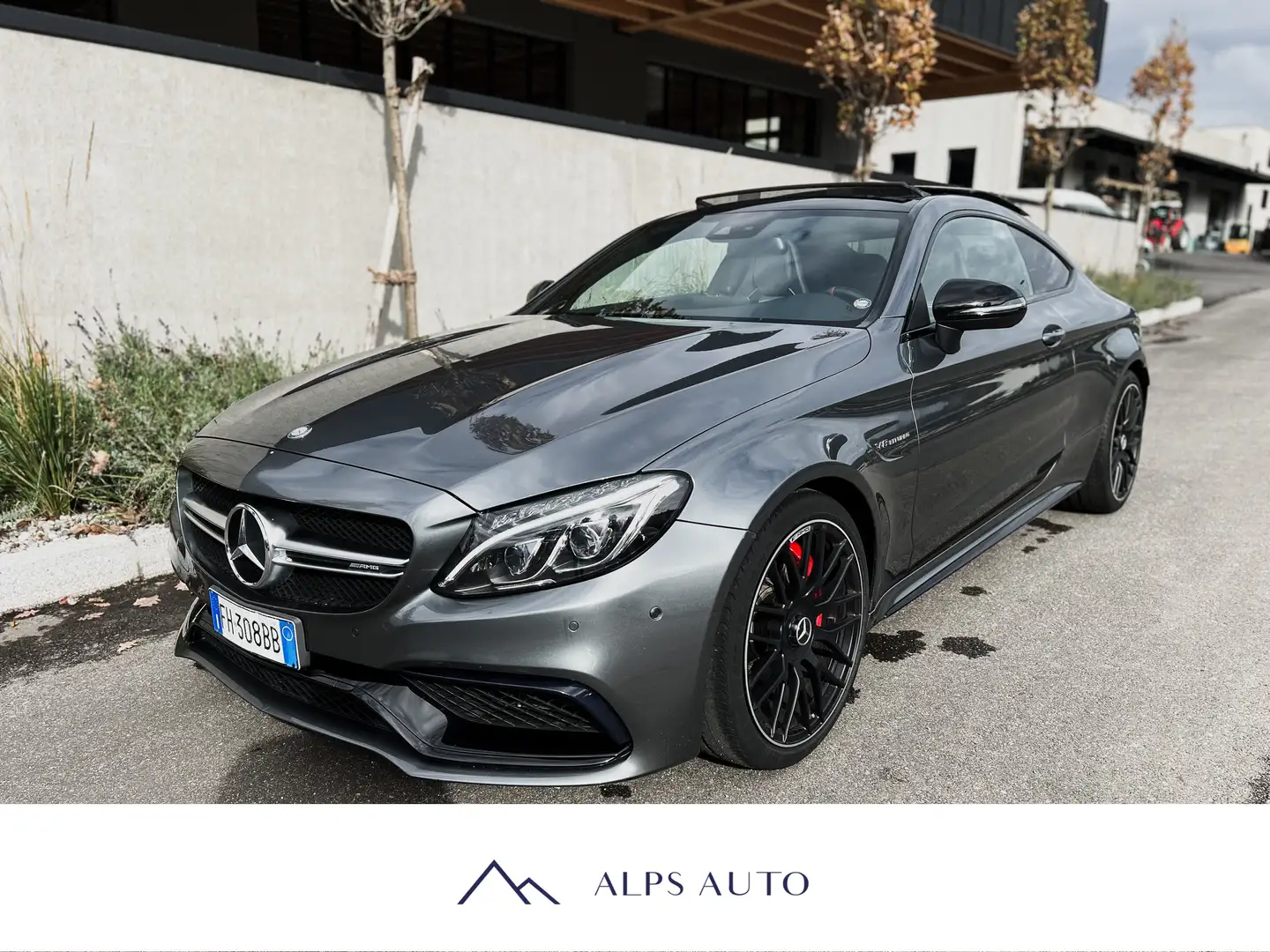 Mercedes-Benz C 63 AMG C Coupe AMG 63 S 360° Burmester Gris - 1