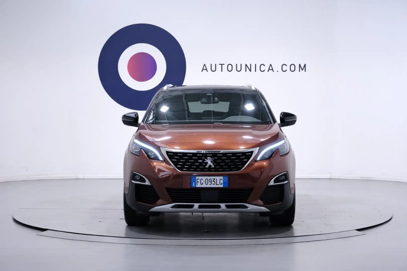 Peugeot 3008 BLUEHDI 150 S&S GT LINE TETTO PANORAMA Arancione - 2