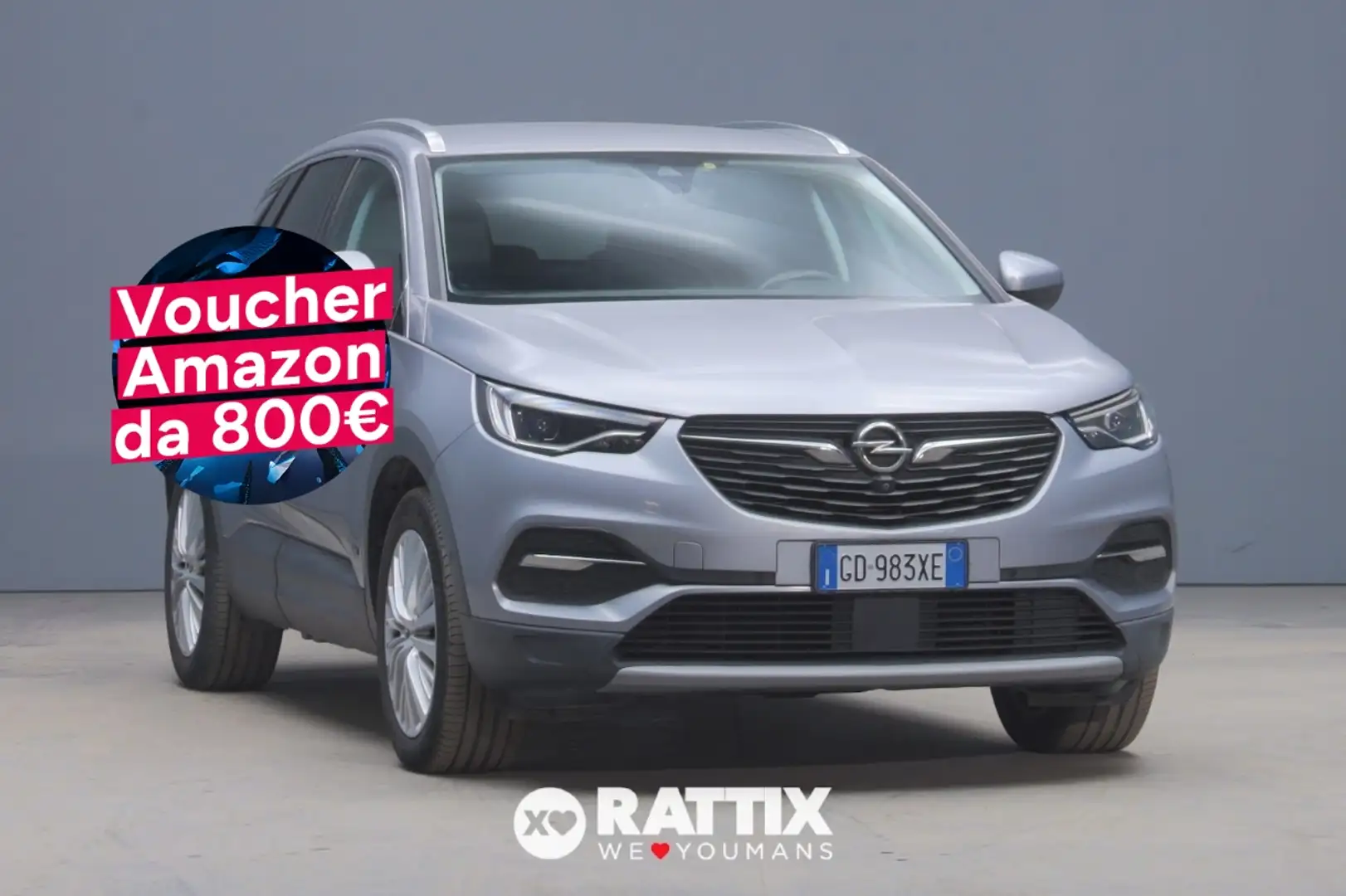 Opel Grandland X 1.6 Phev Business Elegance Auto Gris - 1