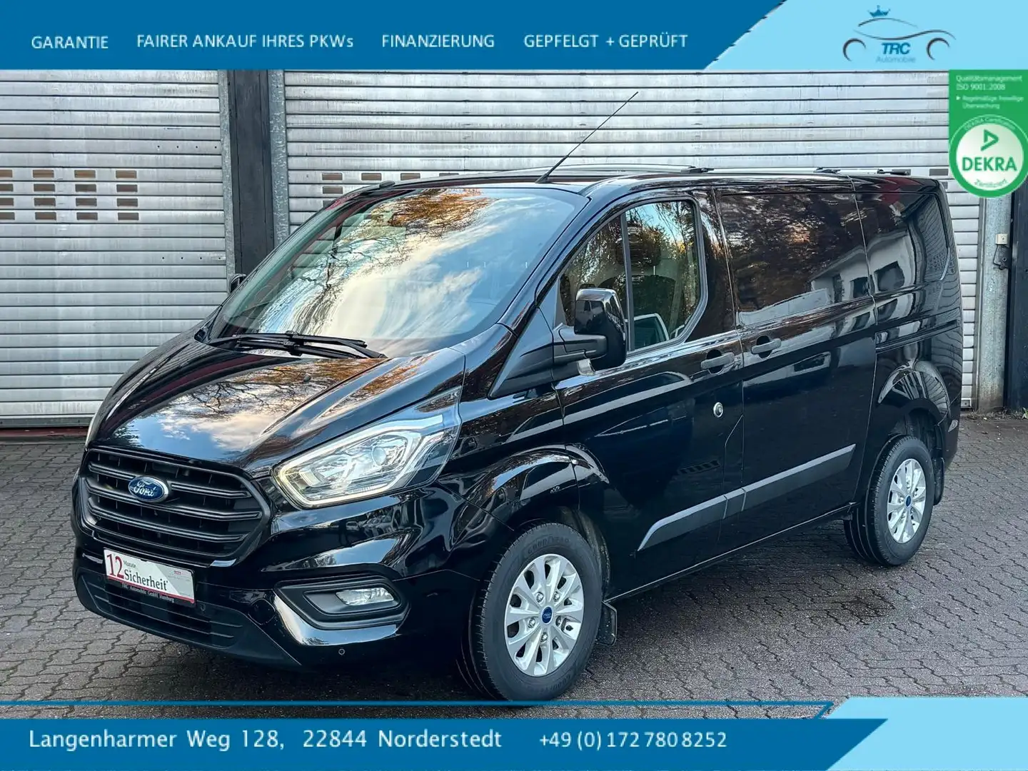 Ford Transit Custom Kasten 320 L1 Trend Noir - 1