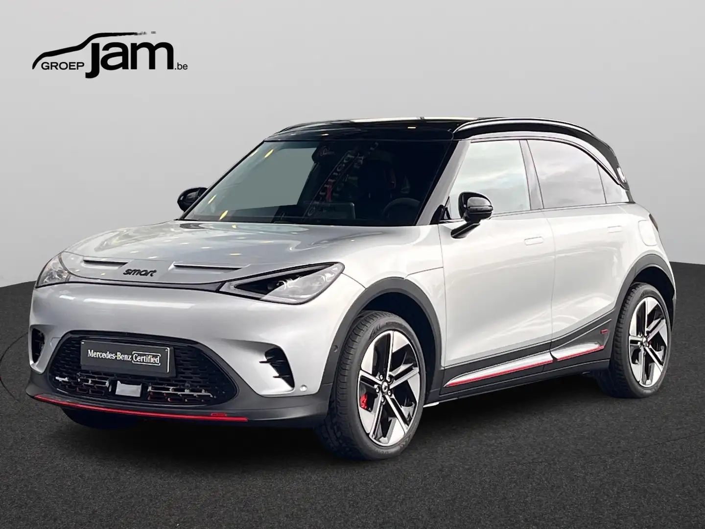 smart #1 BRABUS 66 kWh Argent - 1