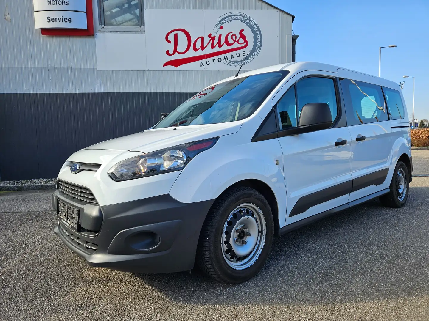 Ford Transit Connect Kombi lang Weiß - 1