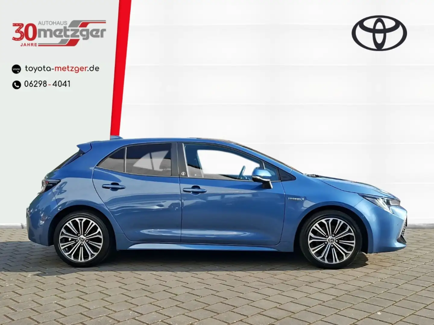Toyota Corolla 2.0 Hybrid Team D + Apple CarPlay +Android Auto +S Blau - 2