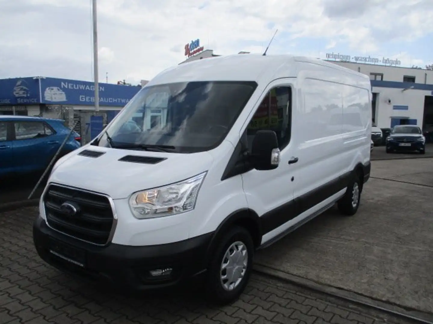 Ford Transit 2,0 TDCi.Lang-Hoch.Kasten.Navi.3.Sitzer Blanco - 1
