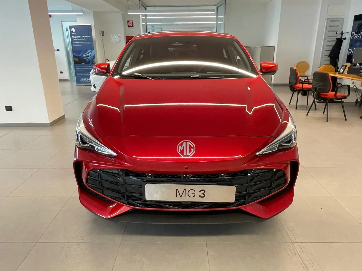 MG MG3 1.5 ibrida/benzina 195cv LUXURY DA IMMATRICOLARE Rouge - 2