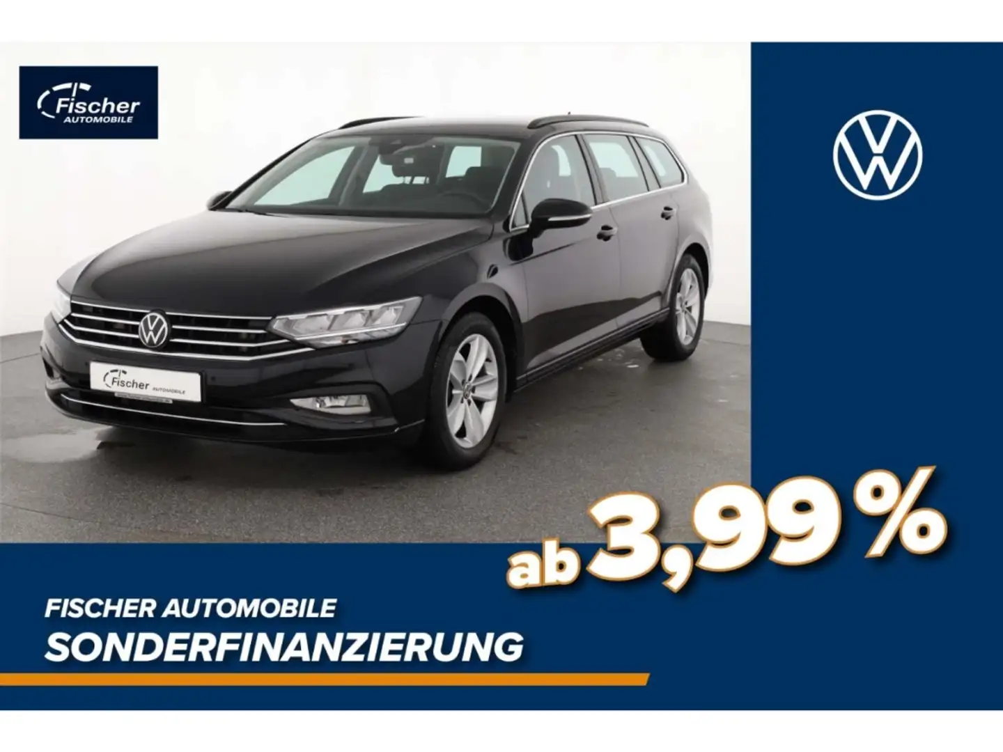 Volkswagen Passat Variant 2.0 TDI Business DSG AHK/LED/ACC Schwarz - 1