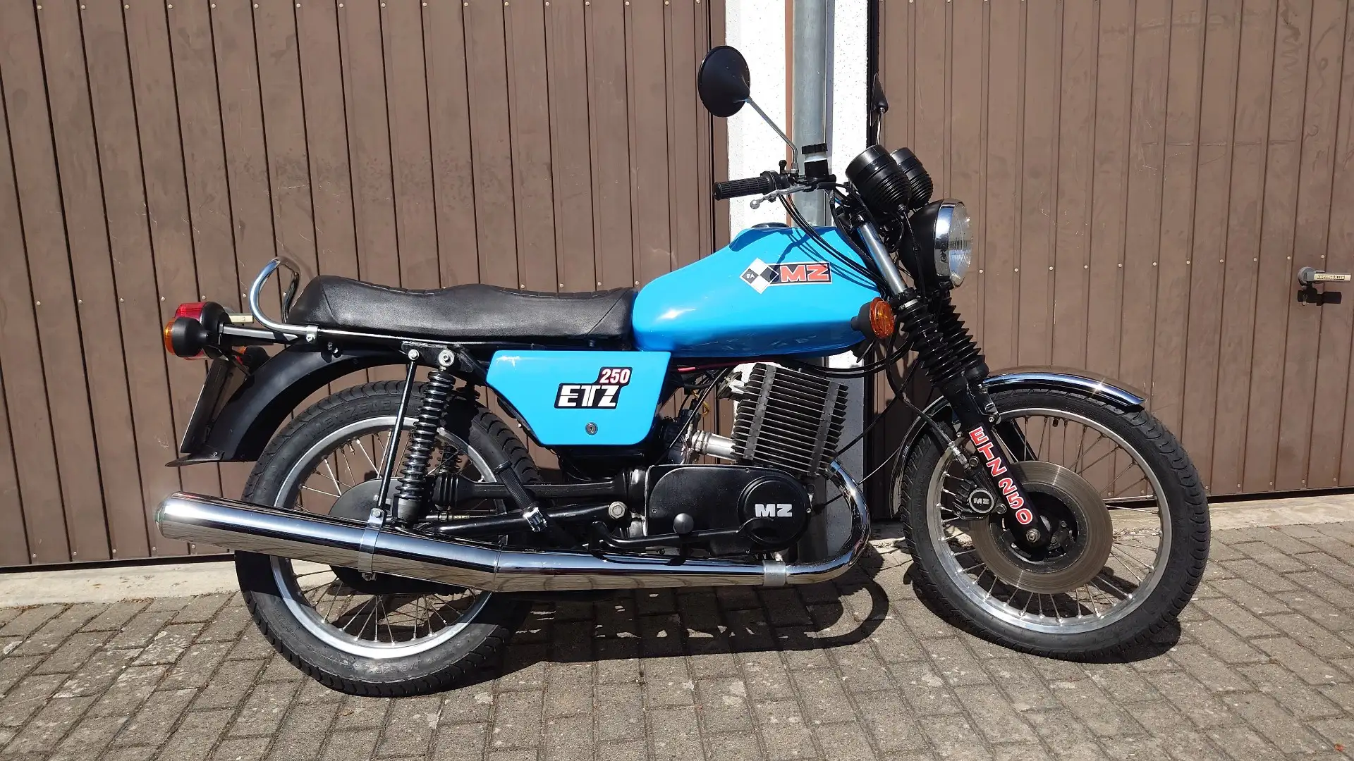 MZ ETZ 250 de luxe Kék - 2