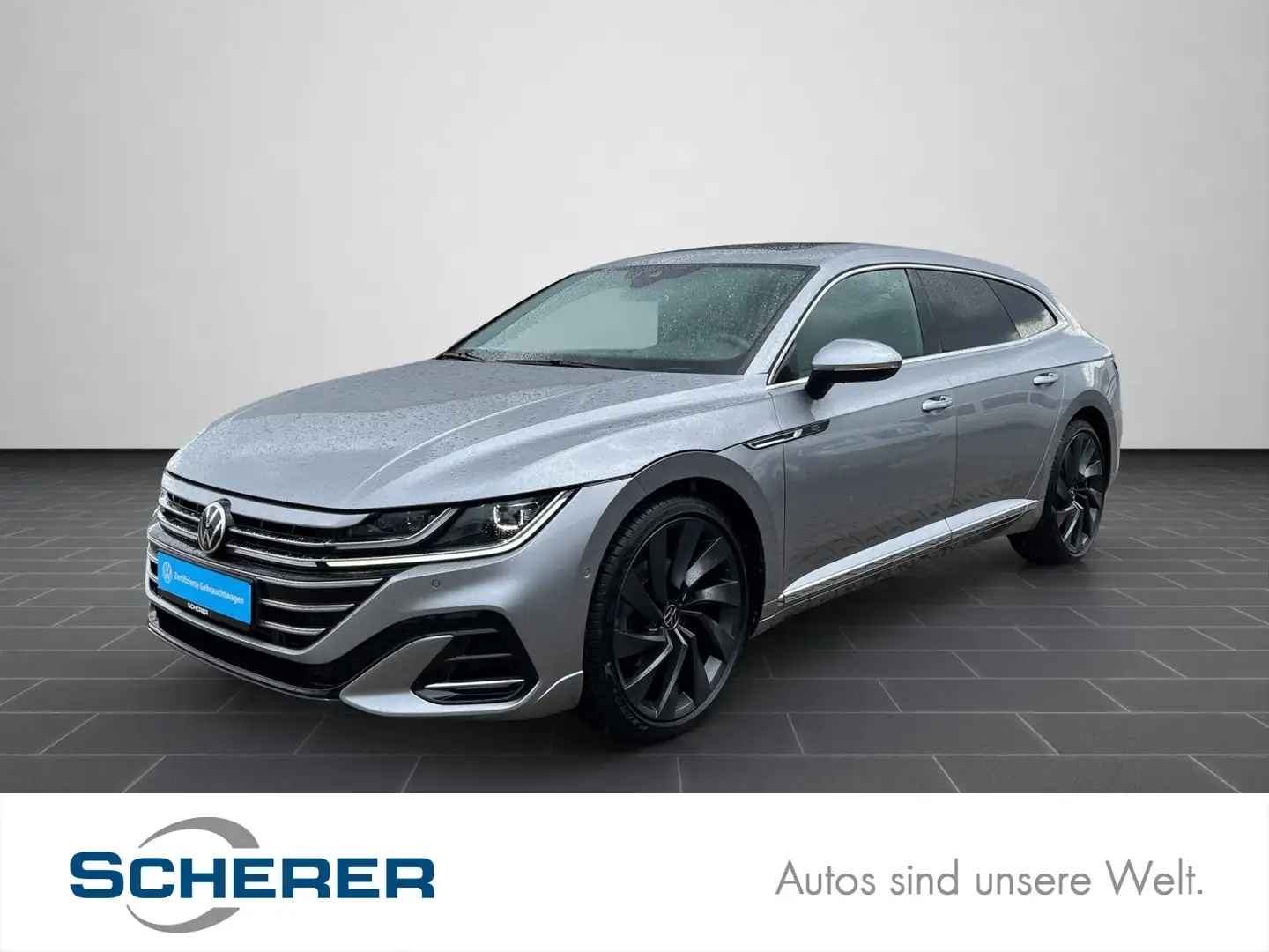 Volkswagen Arteon Arteon Shootingbrake 2.0 TDI R-Line DSG/NAVI/Are Silber - 1