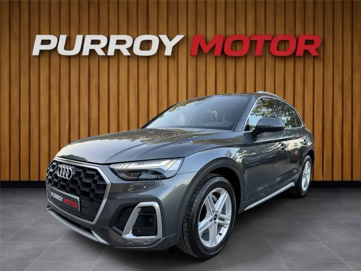 Audi Q5 50 TFSIe S line quattro-ultra S tronic Gris - 1