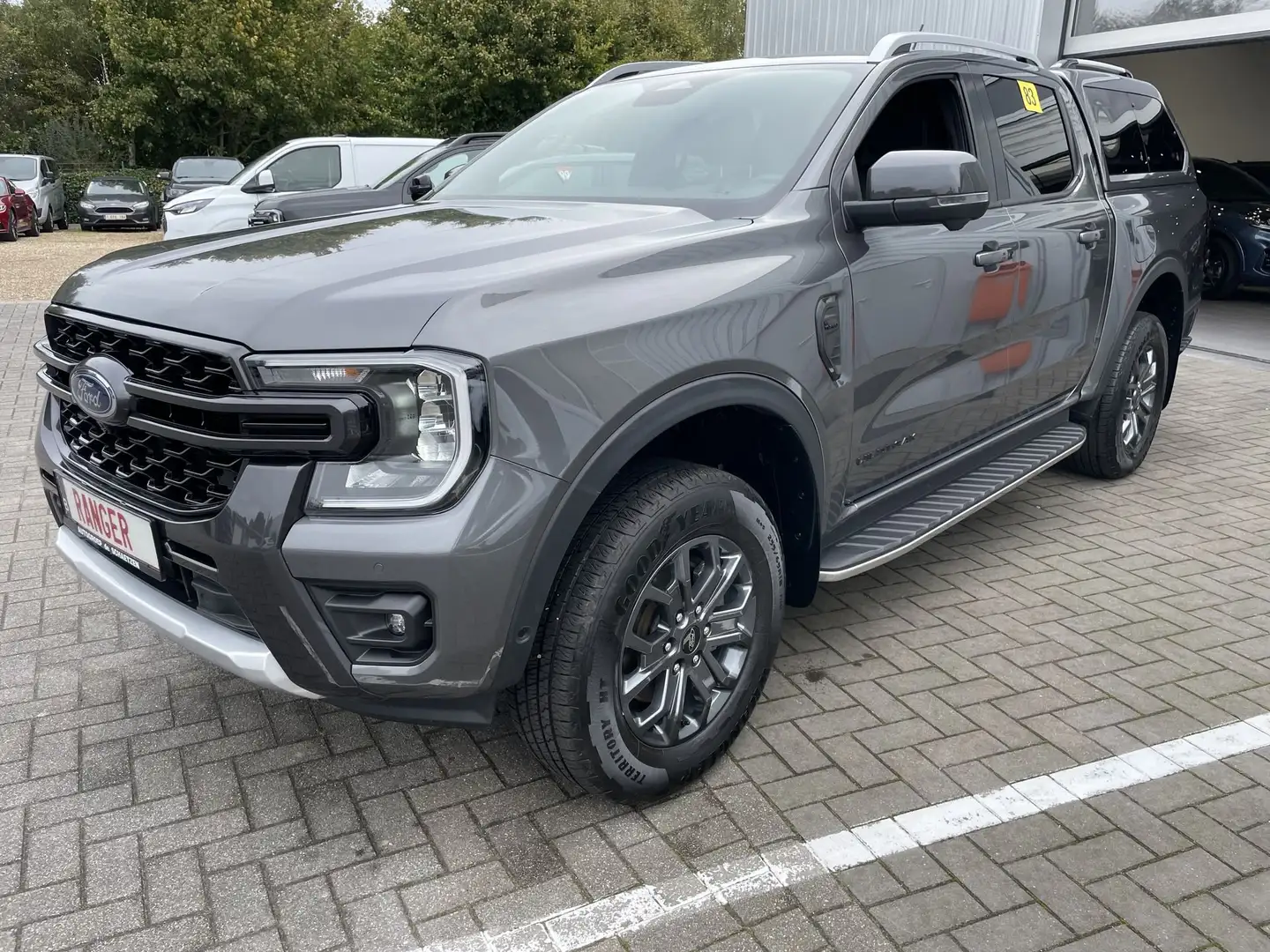 Ford Ranger EcoBlue A10 e-4WD Wildtrak Grijs - 1