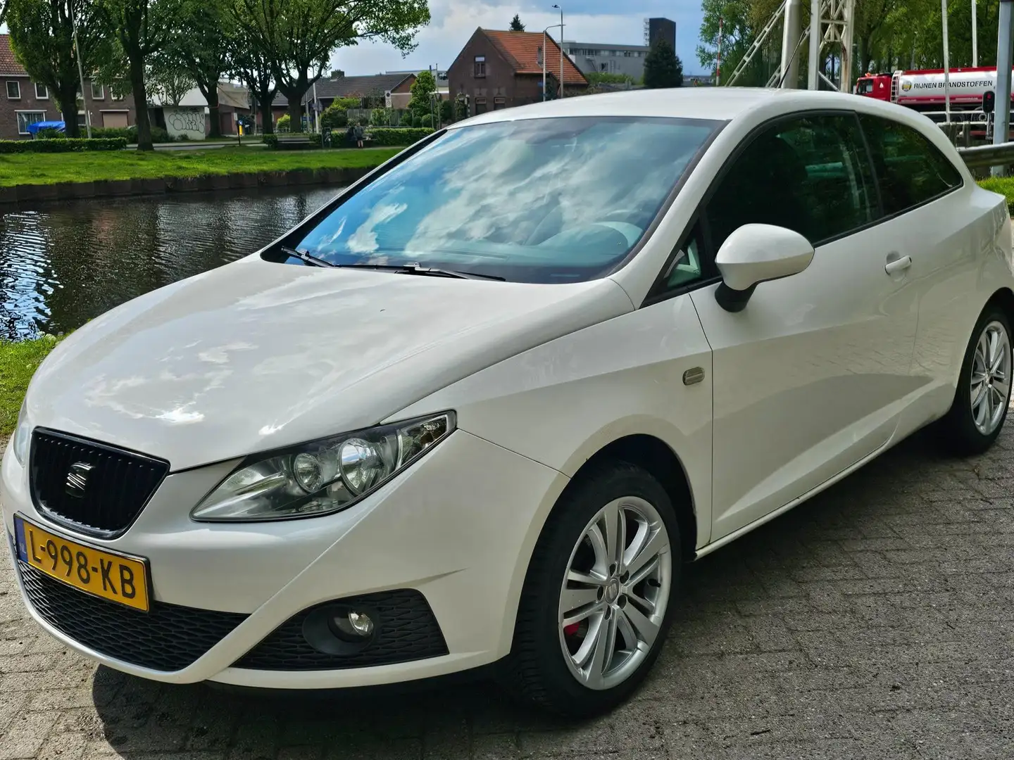 SEAT Ibiza 1.4 Reference airco cruis control cv op afs Wit - 2