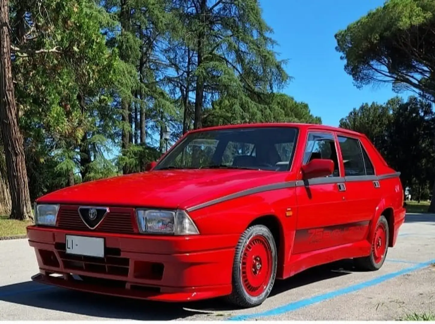 Alfa Romeo 75 TURBO EVOLUZIONE NUM 303. - 1