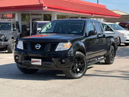Black 2018 Nissan Frontier Pickup Truck Four-Wheel Drive Automatic