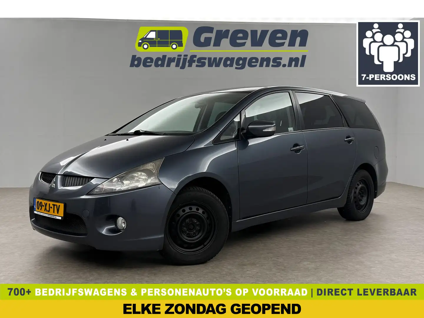 Mitsubishi Grandis 2.4-16V Intense 165PK 7 Persoons Clima Cruise Trek Szürke - 1