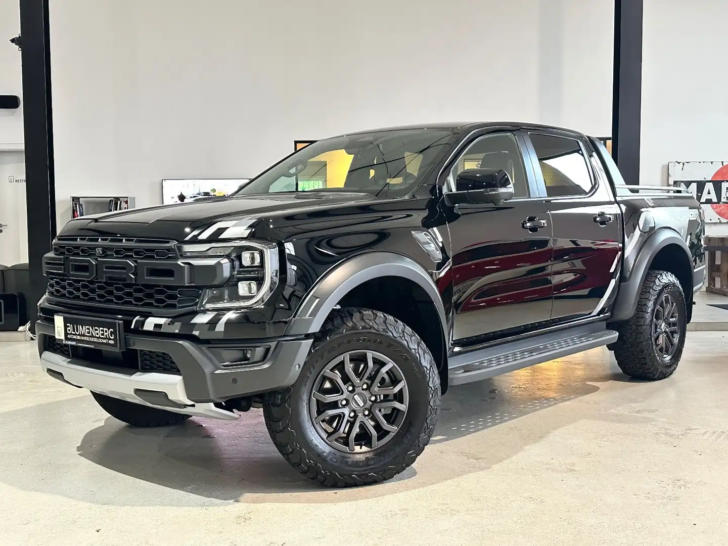 Ford Ranger Raptor e-4WD Doppelkabine*Virtual,B&O,ACC Noir - 1