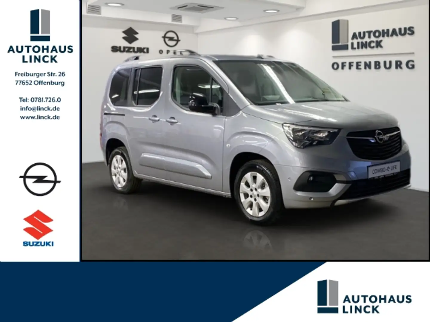 Opel Combo-e Life Ultimate *sofort verfügbar* Grau - 1