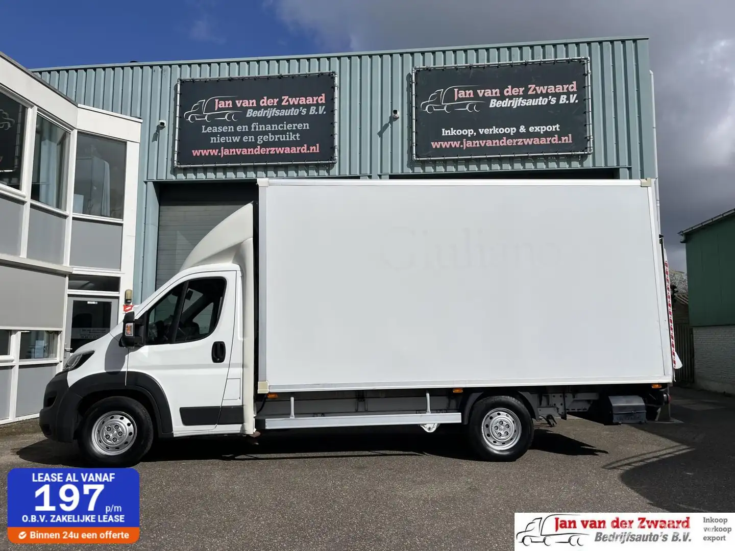 Peugeot Boxer 435 2.2 HDI NIEUWE MOTOR LAADKLEP MEUBELBAK LAADLI Blanc - 1