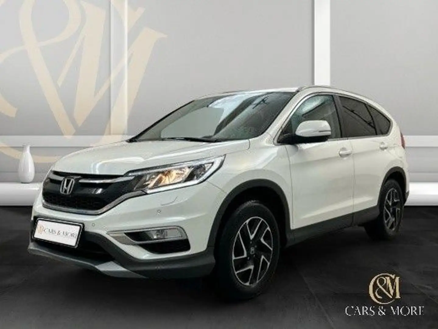 Honda CR-V Elegance 4WD Leder Navi LED RFK SHZ AHK Weiß - 1