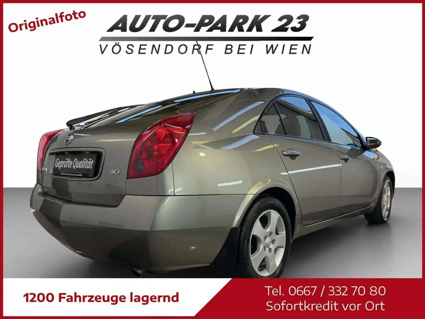Nissan Primera 1,9 16V dCi BUSINESS*KAMERA*NEUES-PICKERL 1/2027 Grau - 1