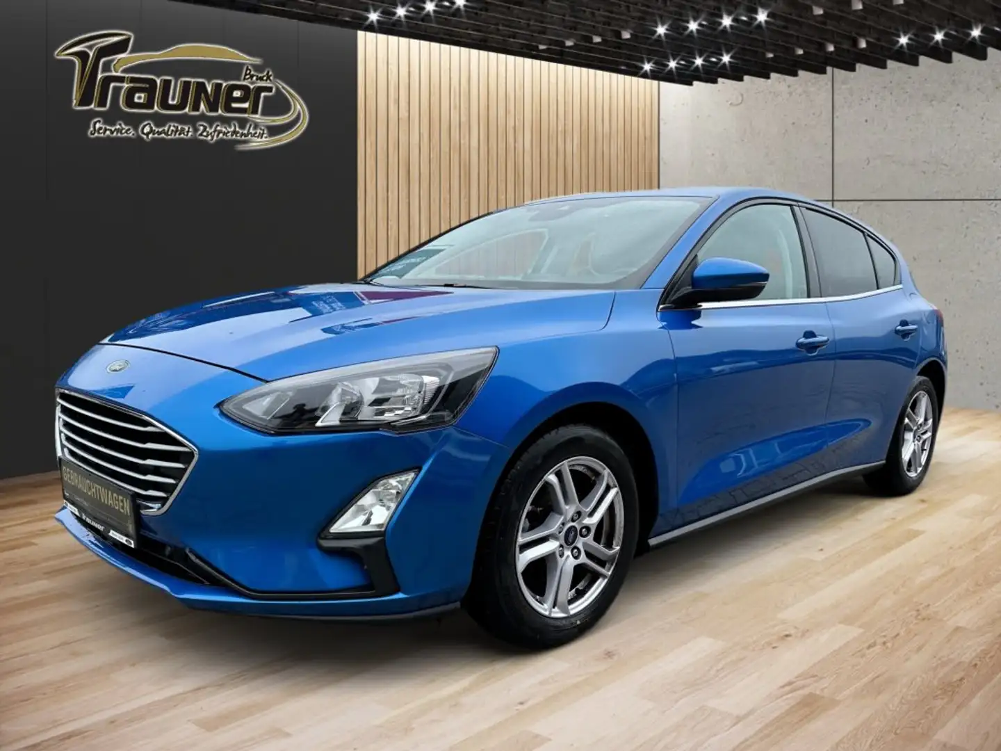 Ford Focus 1,0 EcoBoost Cool & Connect Blau - 1