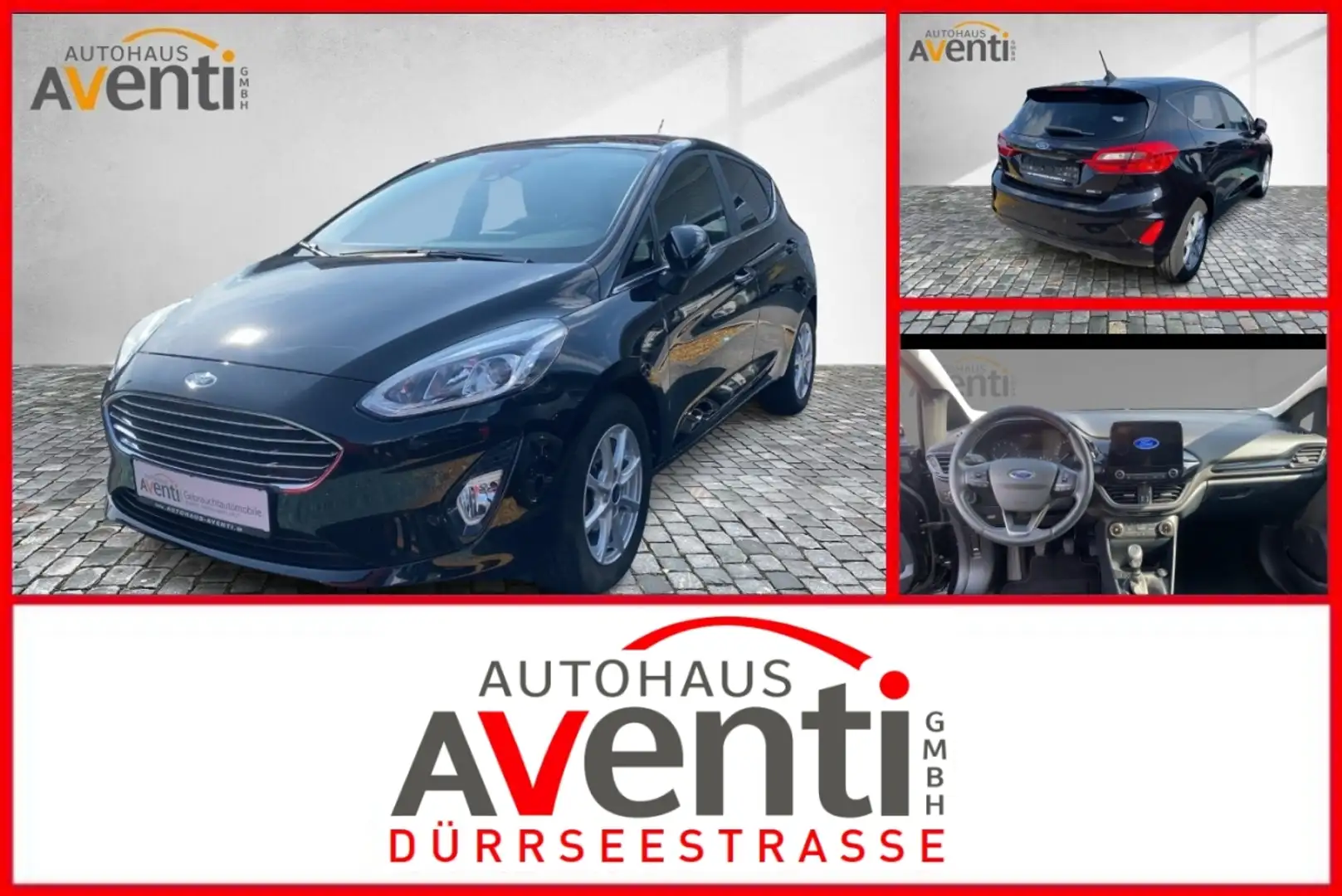 Ford Fiesta Titanium *Lane Assist*Navi*LED*PDC*Apple* Schwarz - 1
