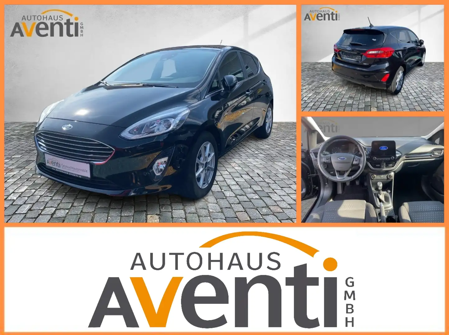 Ford Fiesta Titanium *Lane Assist*Navi*LED*PDC*Apple* Schwarz - 1