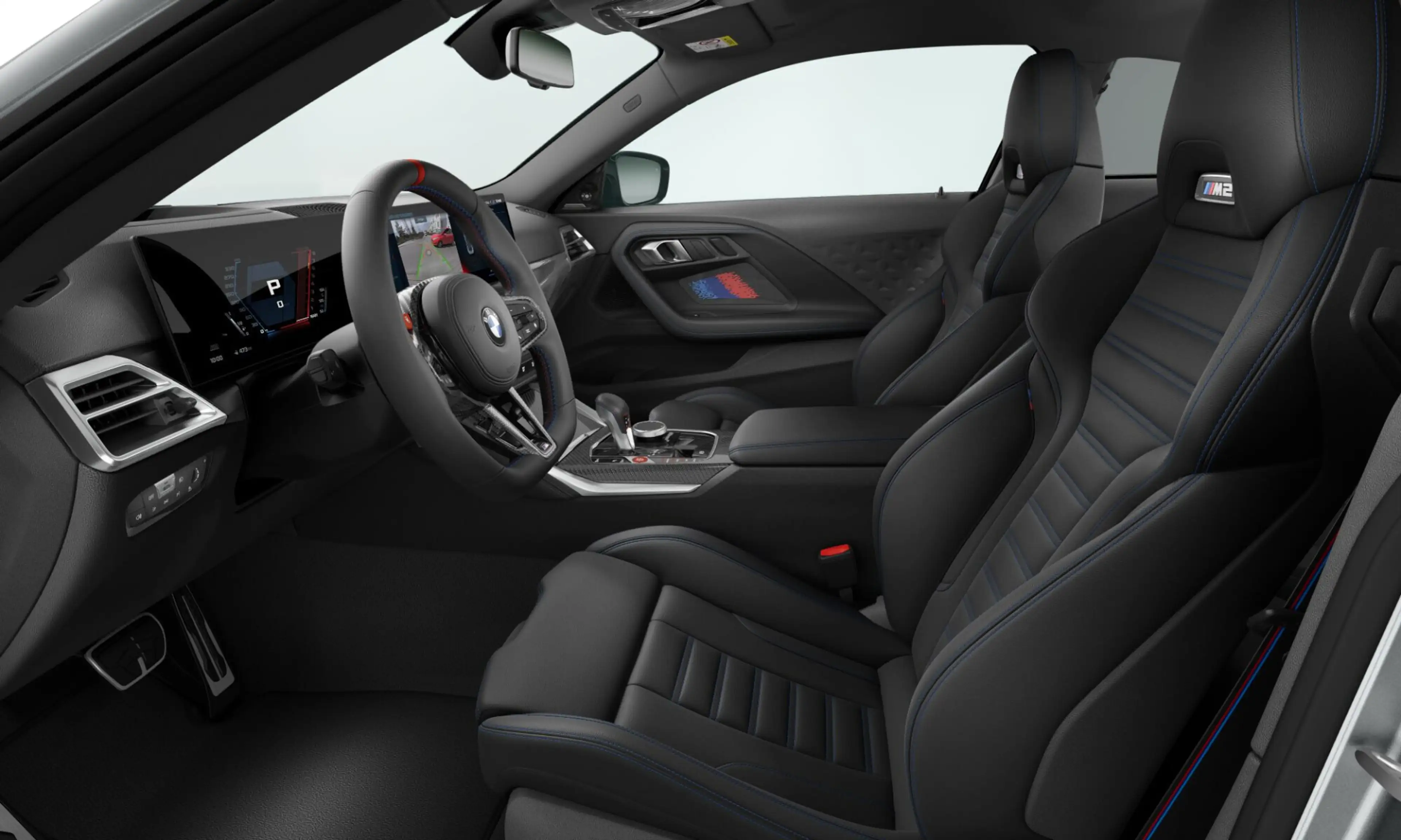 BMW M2 2-serie Coupé - M-Zetels - Carbon Interior - Head- — photo 14