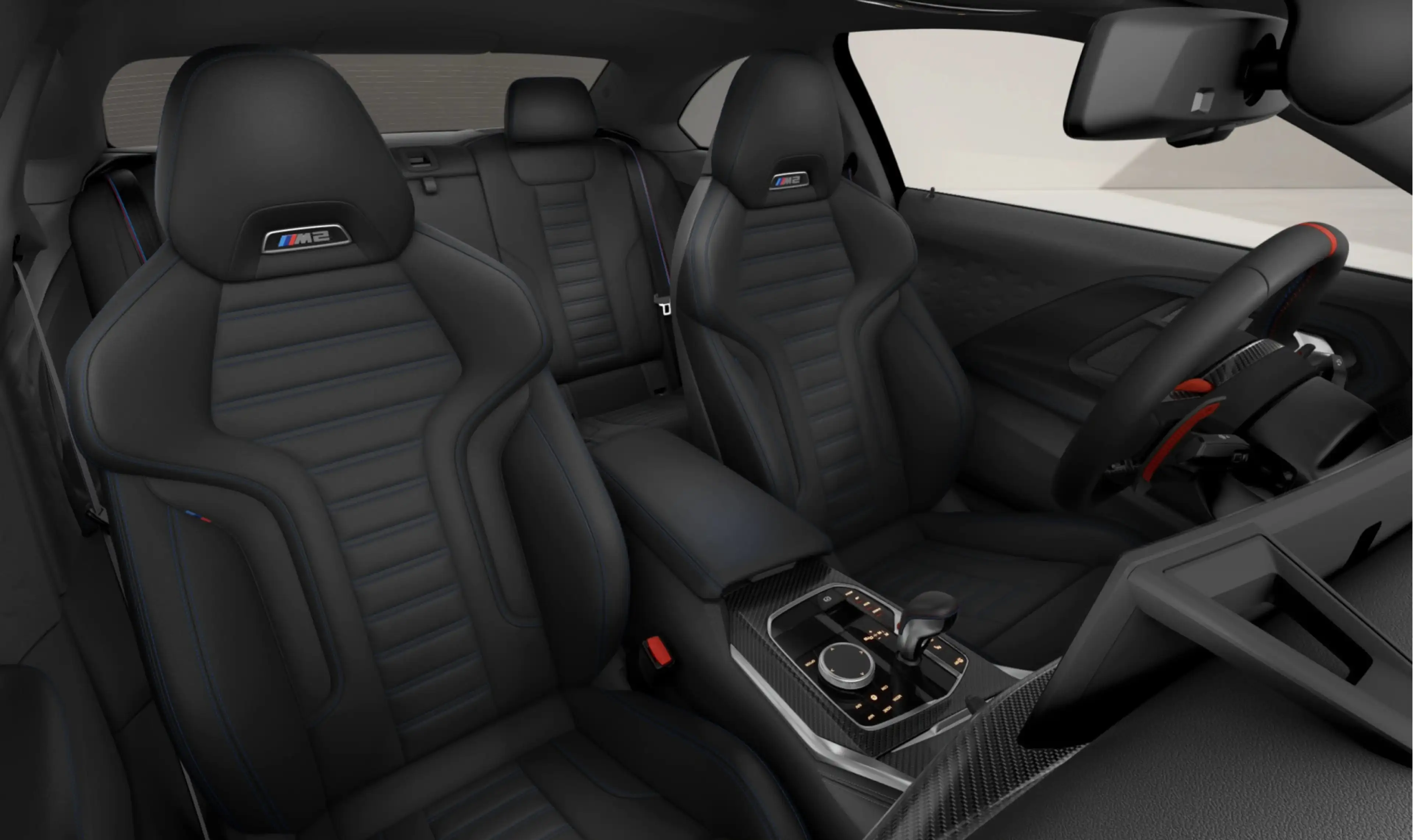 BMW M2 2-serie Coupé - M-Zetels - Carbon Interior - Head- — photo 4