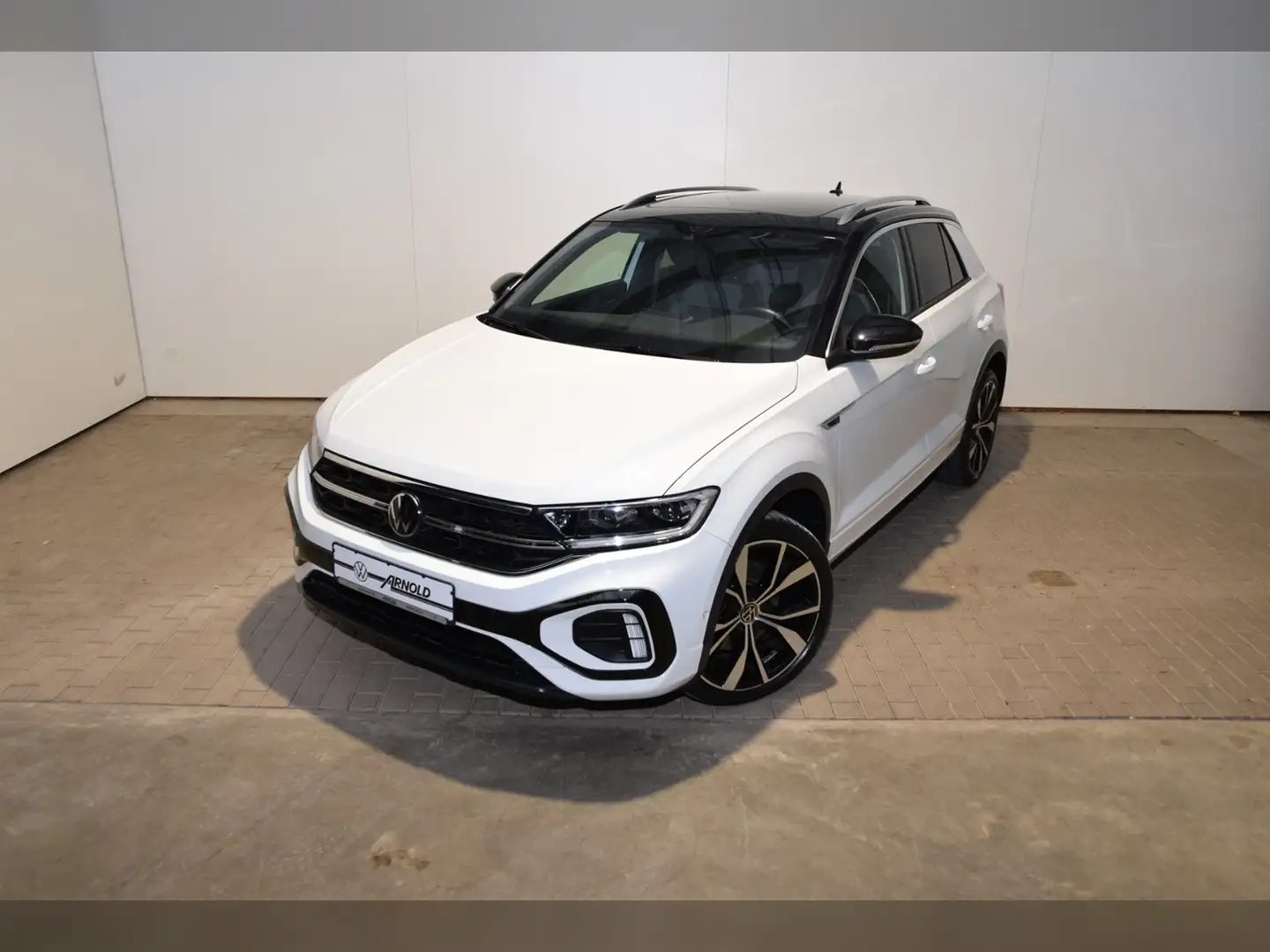 Volkswagen T-Roc TSI R-Line DSG AHK - Panodach - RearView Blanc - 2