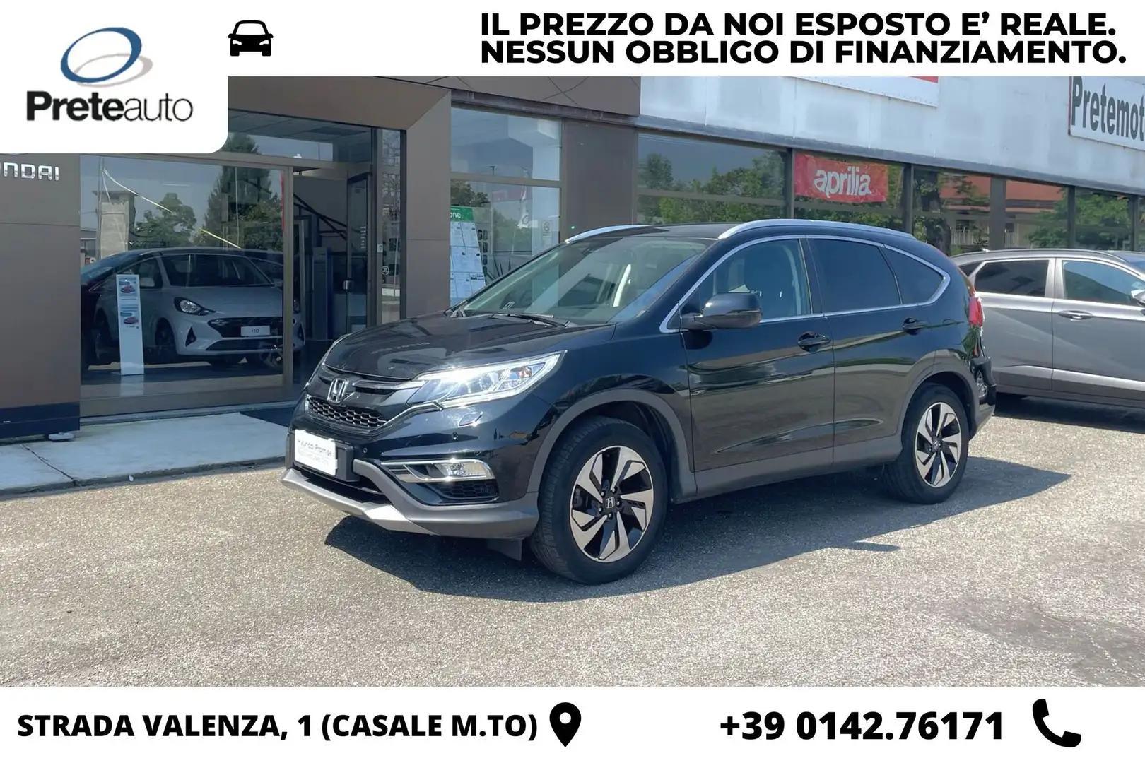 Honda CR-V 1.6 i-DTEC Executive Navi AT 4WD Černá - 1