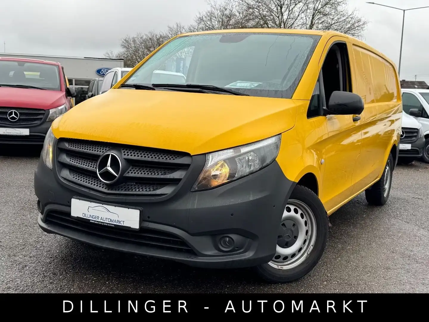 Mercedes-Benz Vito 114 CDI Aut. HA Extralang Navi Kam Temp SHZ Jaune - 1