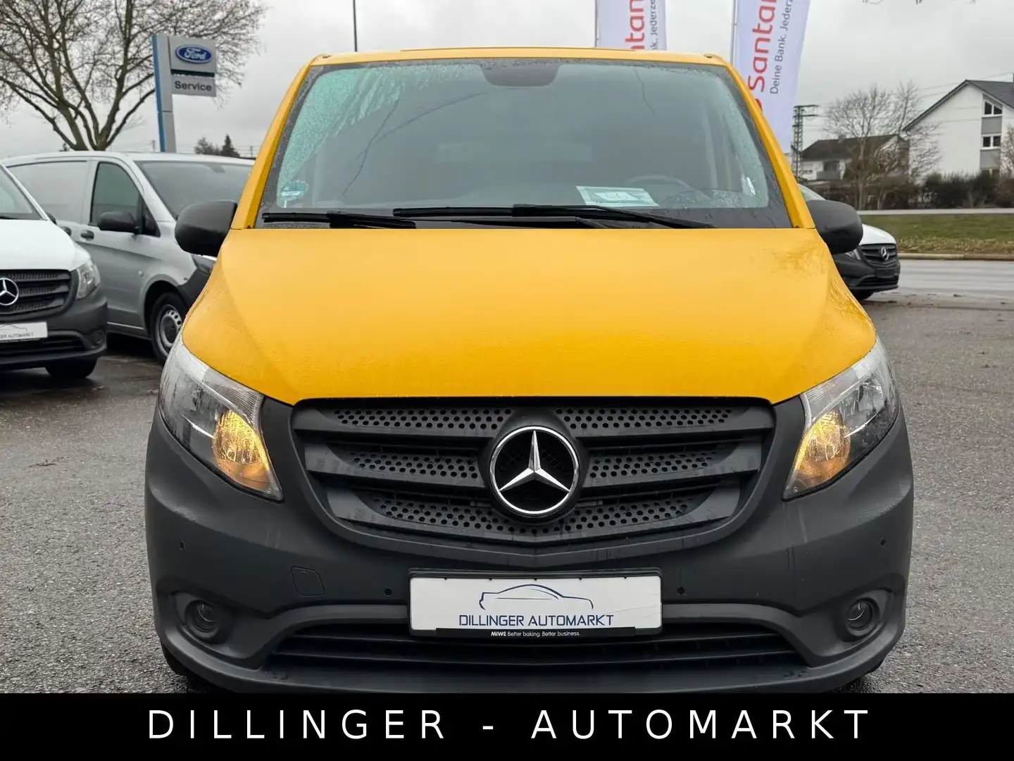 Mercedes-Benz Vito 114 CDI Aut. HA Extralang Navi Kam Temp SHZ Jaune - 2