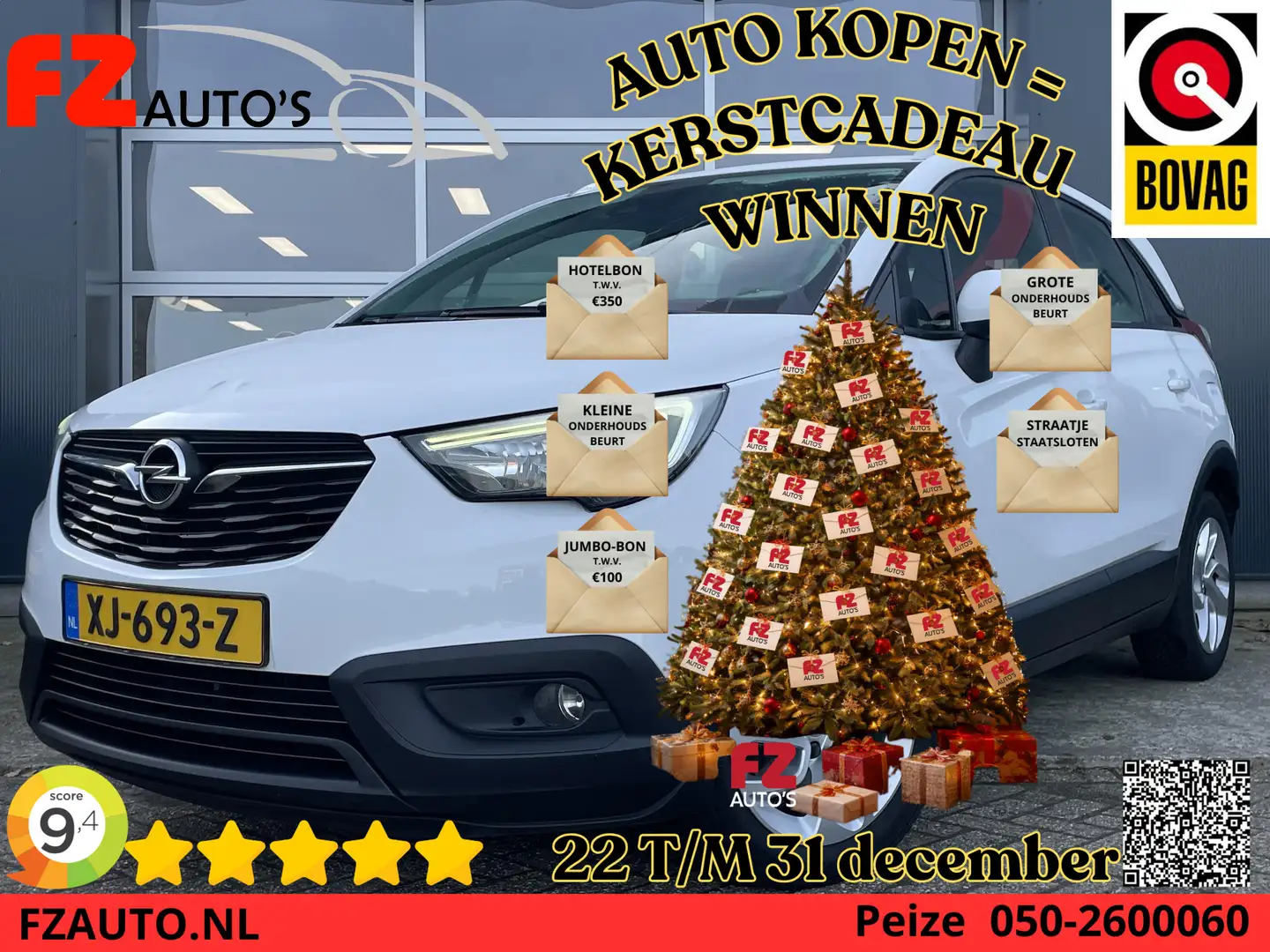 Opel Crossland X 1.2 Turbo Innovation - Navigatie - Stoelverwarming Blanc - 1