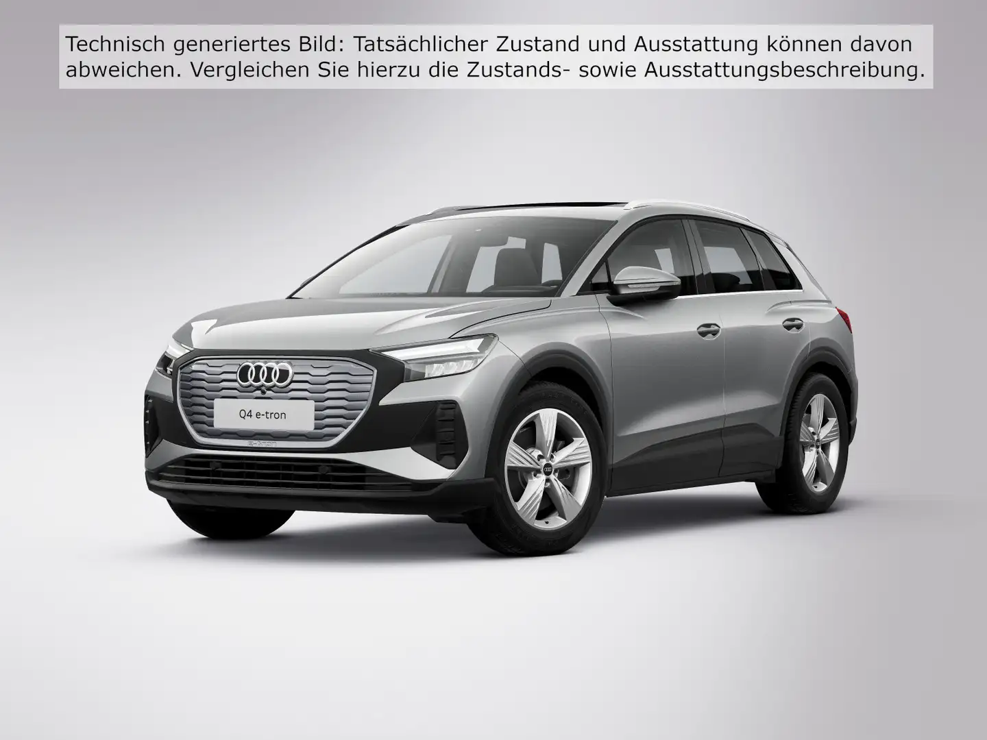 Audi Q4 e-tron 40 e-tron 150 kW Kamera Navi Panorama AHK Grau - 2