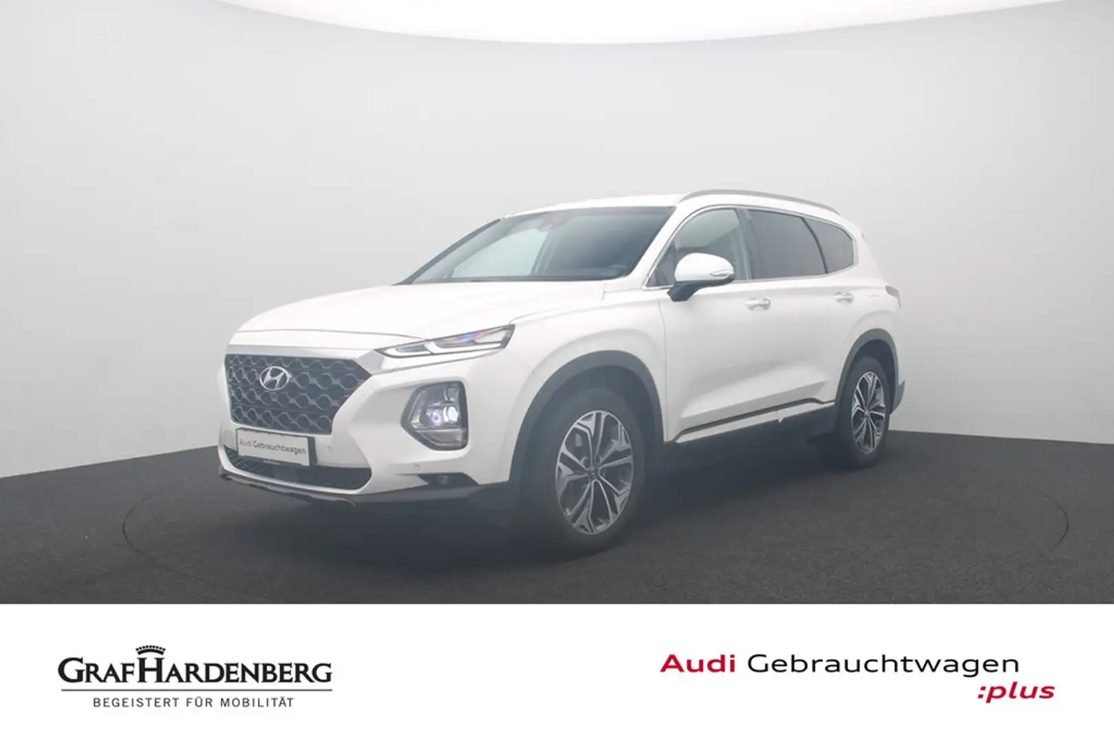 Hyundai SANTA FE 2.4 GDI Premium 4WD LED Navi HuD Blanc - 1