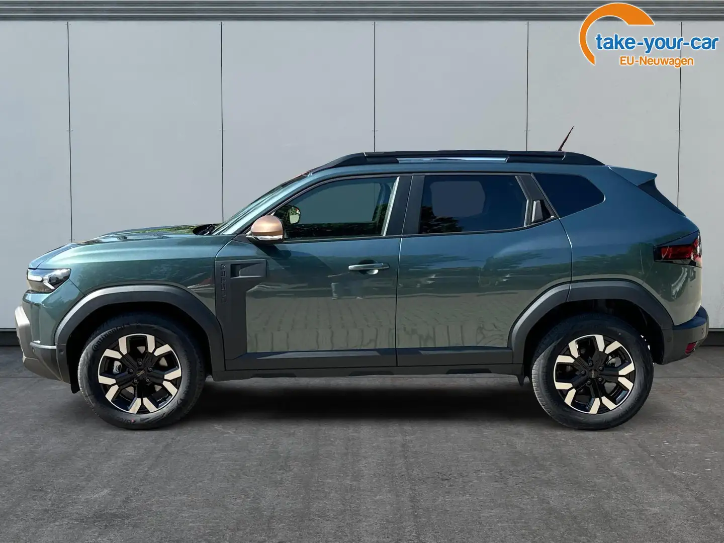 Dacia Duster Extreme SHZ+PDC+KLIMA+KAMERA+NAVI Hybrid 140 10... Grün - 2