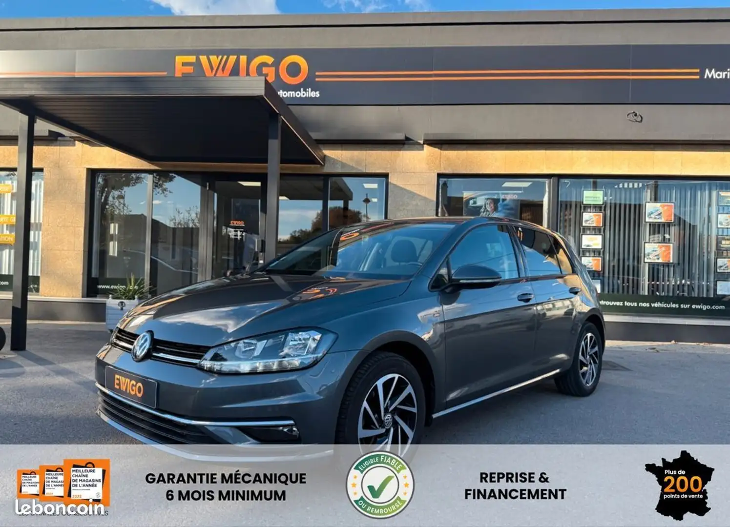 Volkswagen Golf 1.0 tsi 115ch connect euro6d-t Grau - 1