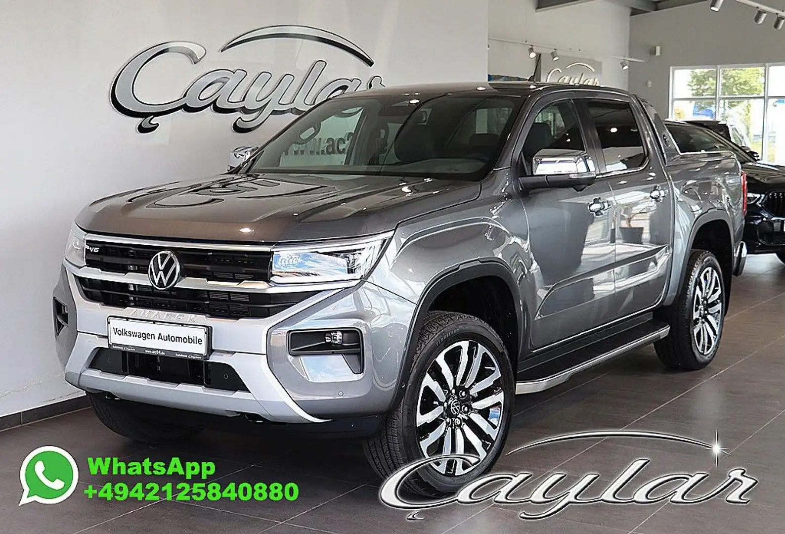 Volkswagen Amarok AMAROK AVENTURA 360° LEDER STANDHEIZ ACC AHK 21" Grijs - 1