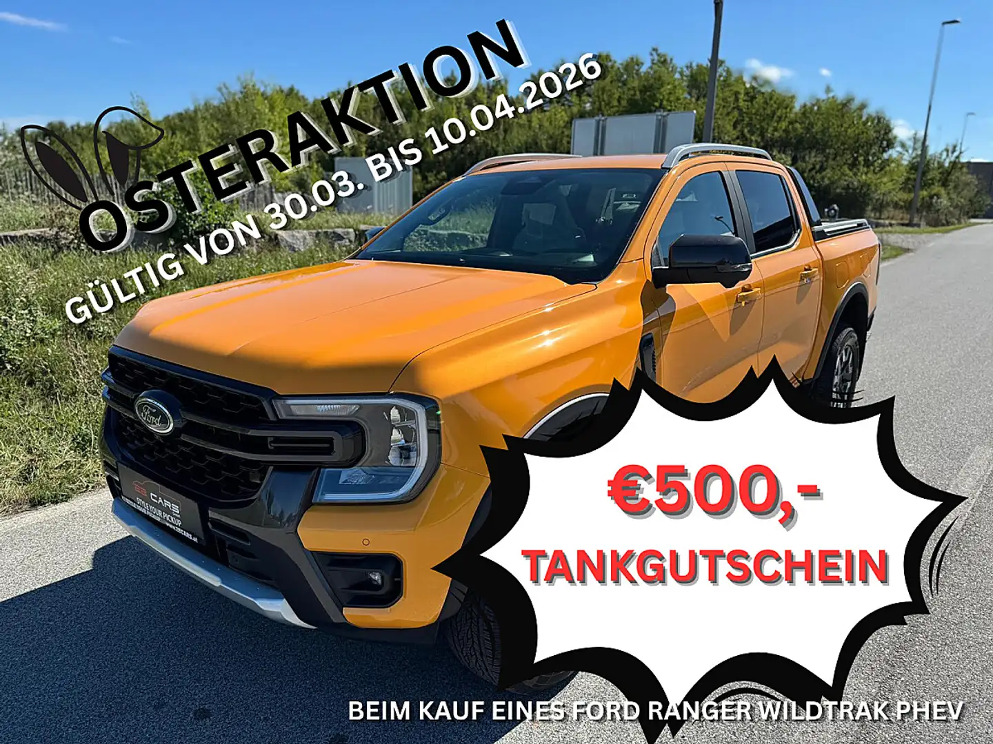Ford Ranger Ranger Wildtrak e-4WD 2.3 EcoBoost 11,8kWh Aut.... Orange - 1