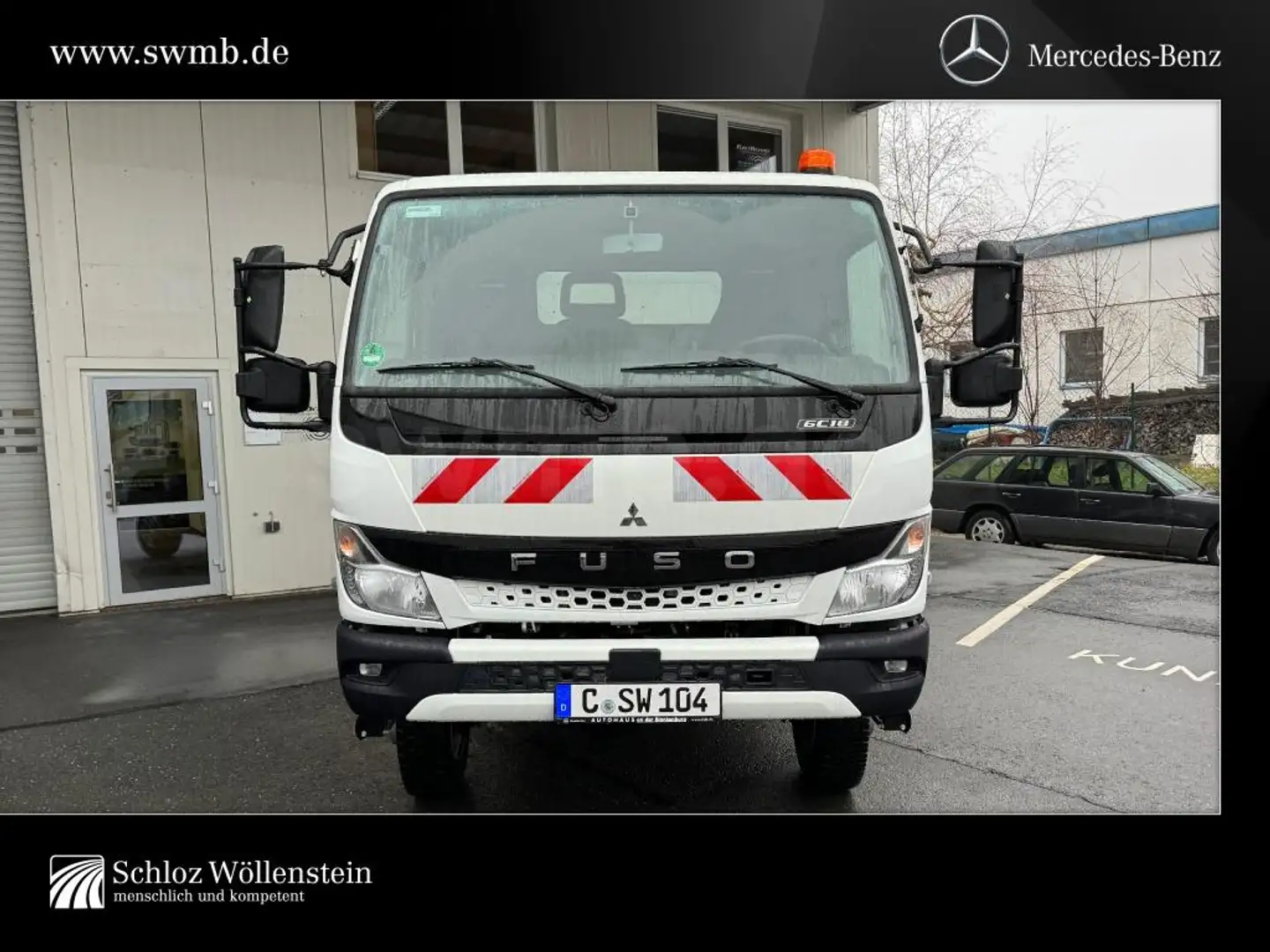 Fuso Canter 6C18 4x4 4x4/CAM Weiß - 2